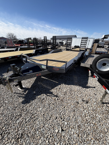 New 2026 RAWMAXX EQUIPMENT ECX20BP14K 83X20 TA CARHAULER (GVW:14000) SHADOW GRAY
