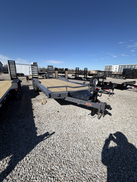 New 2026 RAWMAXX EQUIPMENT ECX20BP14K 83X20 TA CARHAULER (GVW:14000) SHADOW GRAY