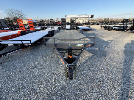New 2026 RAWMAXX EQUIPMENT ECX20BP14K 83X20 TA CARHAULER (GVW:14000) SHADOW GRAY