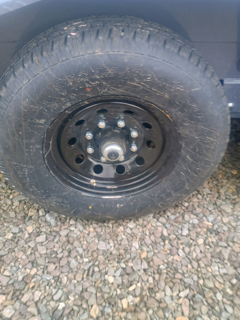 New 2026 RAWMAXX EQUIPMENT ECX22BP14K 83X22 TA CARHAULER (GVW:14000) SHADOW GRAY