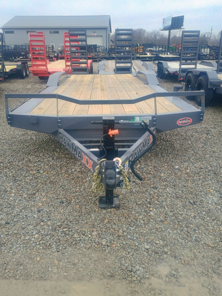 New 2026 RAWMAXX EQUIPMENT ECX22BP14K 83X22 TA CARHAULER (GVW:14000) SHADOW GRAY