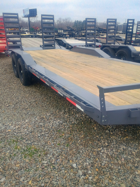 New 2026 RAWMAXX EQUIPMENT ECX22BP14K 83X22 TA CARHAULER (GVW:14000) SHADOW GRAY