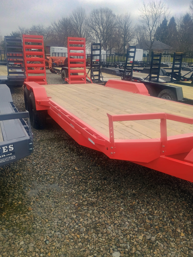 New 2026 RAWMAXX EQUIPMENT ECX20BP14K 83X20 TA CARHAULER (GVW:14000) RUBY RED