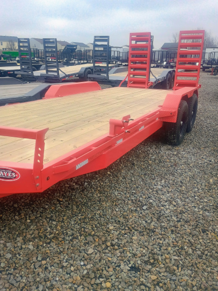 New 2026 RAWMAXX EQUIPMENT ECX20BP14K 83X20 TA CARHAULER (GVW:14000) RUBY RED