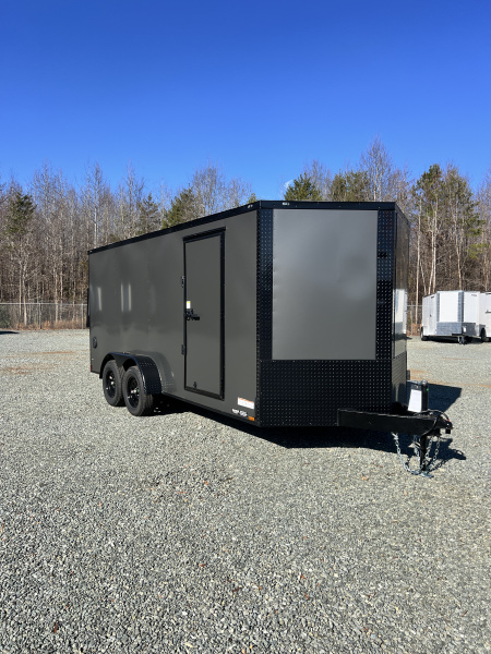 New 2026 Anvil 7X16 7K w/ Black Out & Ramp Cargo / Enclosed Trailer