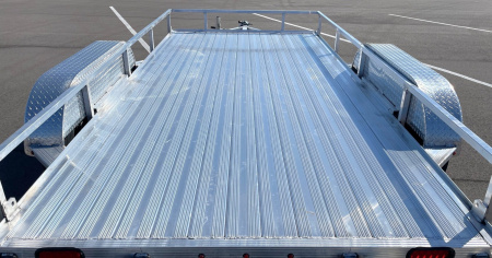 New Cherokee 14'x76" Tandem Axle Aluminum Utility Trailer 7000 GVWR