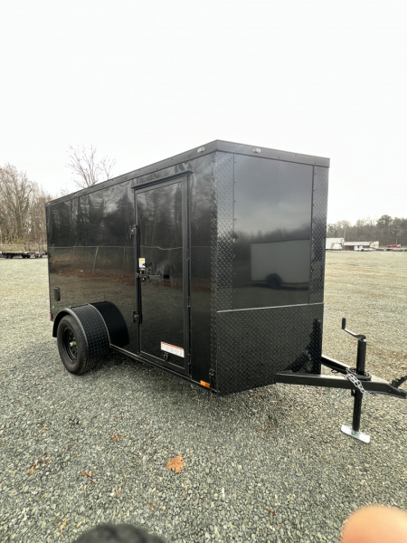New 2026 Anvil 5X10 w/Ramp Cargo / Enclosed Trailer w/ Blackout Package