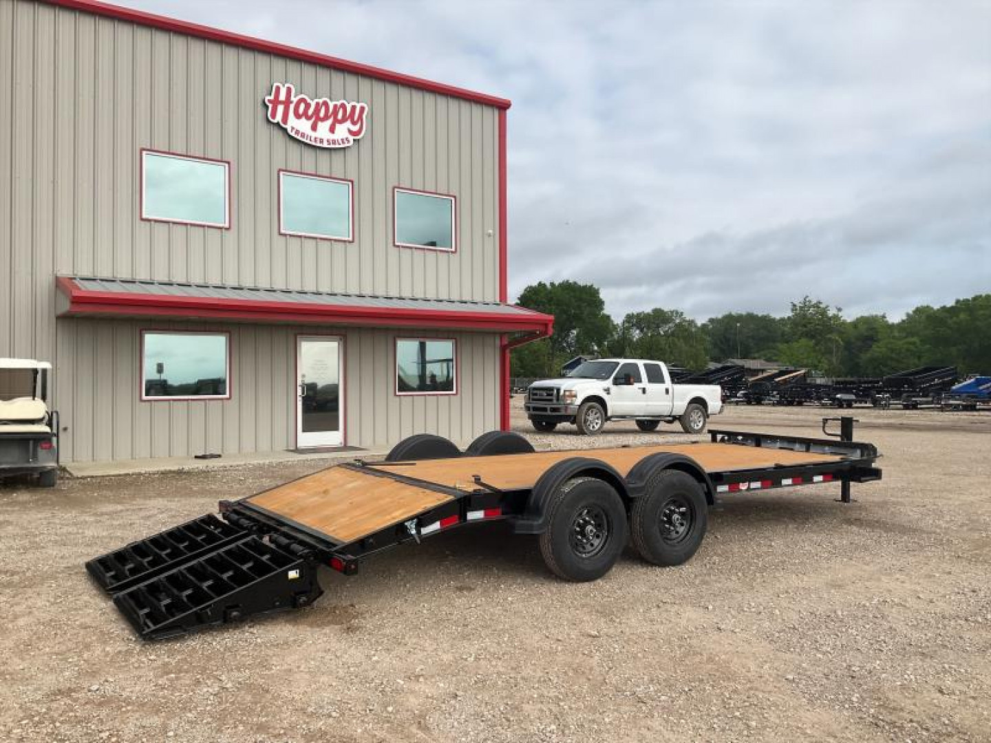 New 2026 PJ 83"x20' I-Beam Equipment Trailer – EV