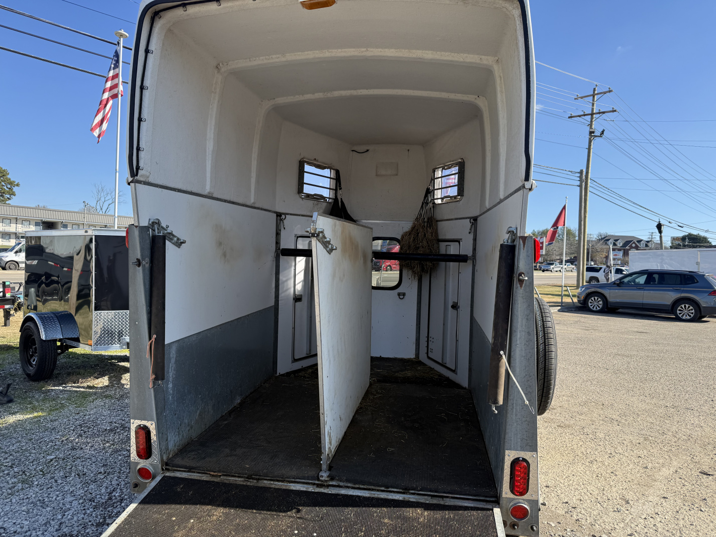 Used 1979 Brenderup 1 HORSE TRAILER Stock / Stock Combo Trailer