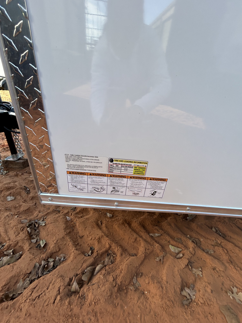 New 2026 Family Trailer 6x12 Tandem Axles Cargo / Enclosed Trailer-Screwless Exterior - BASIC PKG