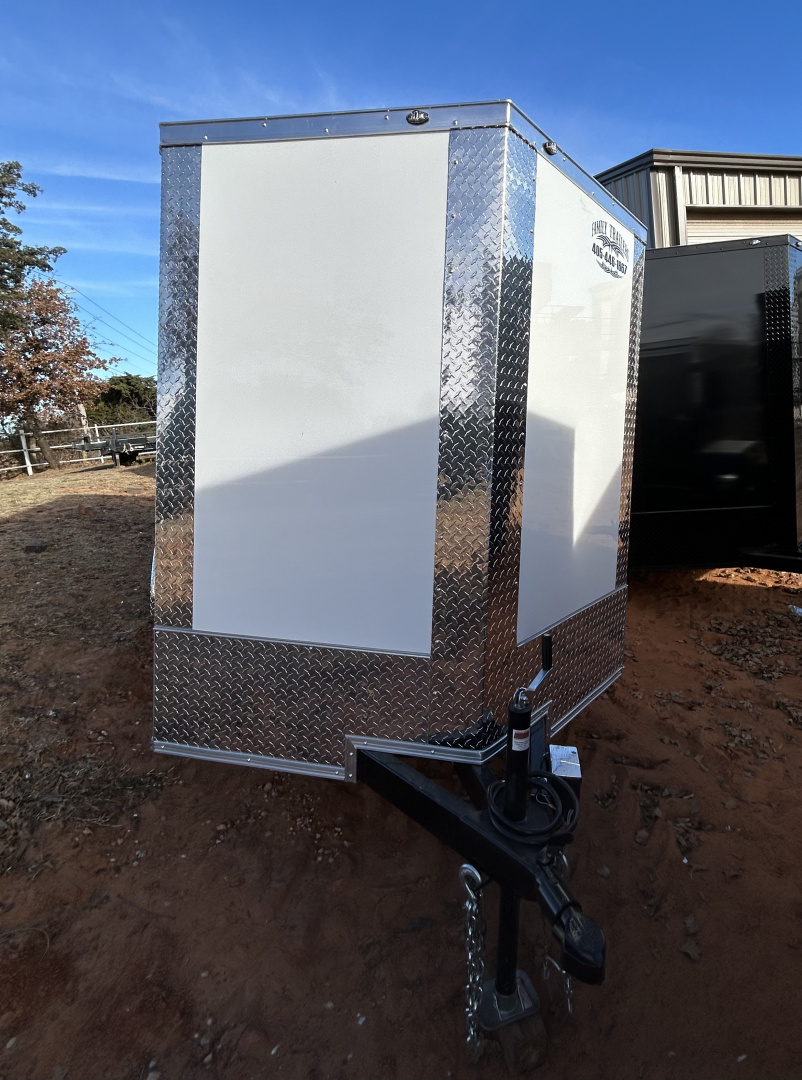 New 2026 Family Trailer 6x12 Tandem Axles Cargo / Enclosed Trailer-Screwless Exterior - BASIC PKG