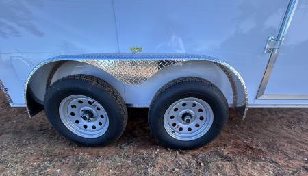 New 2026 Family Trailer 6x12 Tandem Axles Cargo / Enclosed Trailer-Screwless Exterior - BASIC PKG