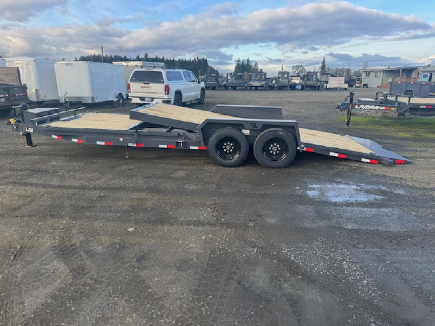 New 2026 LAMAR TRAILERS TD 83x22 16K Tilt Trailer