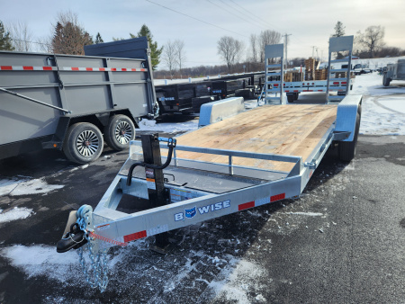 New 2026 BWISE EH14 82x16 14K Tandem Axle Equipment Trailer