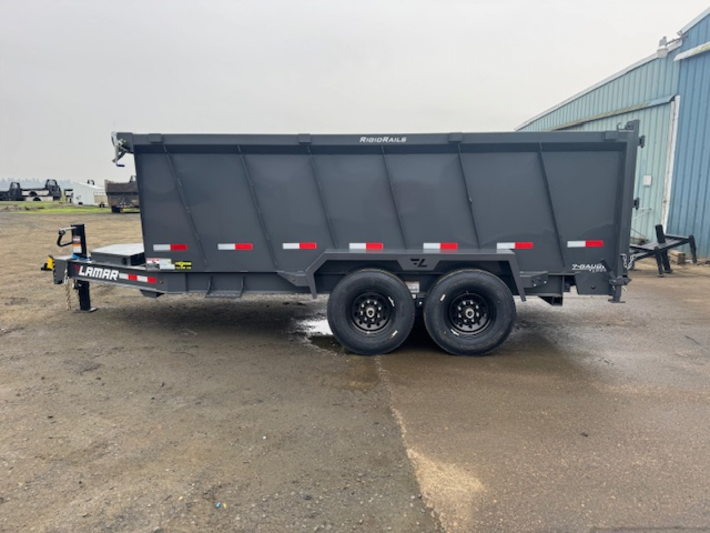 New 2026 LAMAR TRAILERS DT 83x14 14K Dump Trailer 48" SIDES
