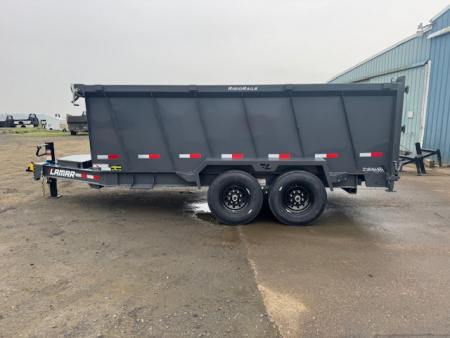 New 2026 LAMAR TRAILERS DT 83x14 14K Dump Trailer 48" SIDES