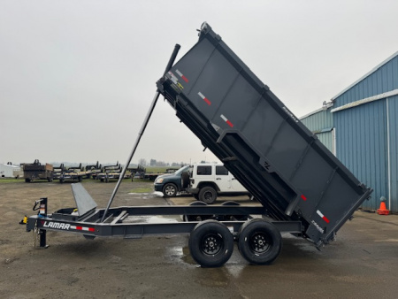 New 2026 LAMAR TRAILERS DT 83x14 14K Dump Trailer 48" SIDES