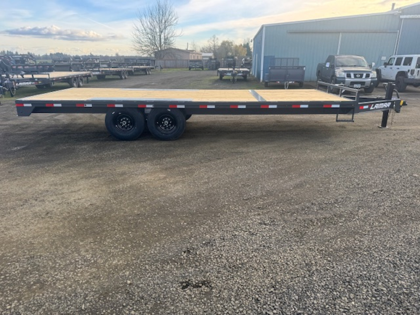 New 2026 LAMAR TRAILERS F8 102x22 14K Deckover Trailer