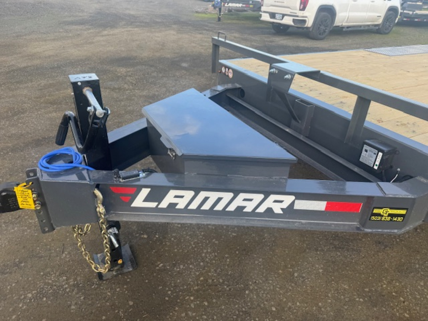 New 2026 LAMAR TRAILERS F8 102x16 14K Deckover Trailer