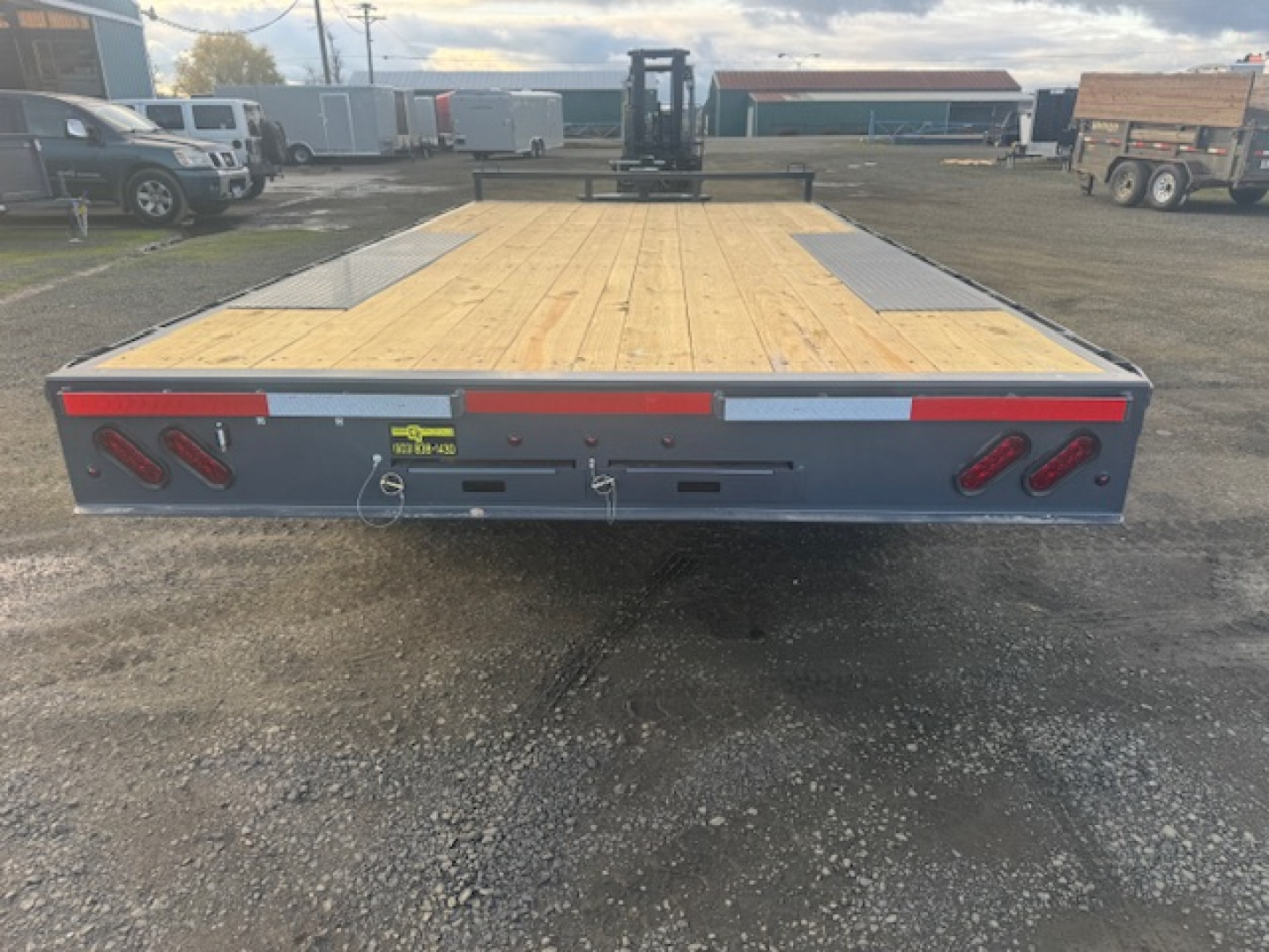 New 2026 LAMAR TRAILERS F8 102x16 14K Deckover Trailer