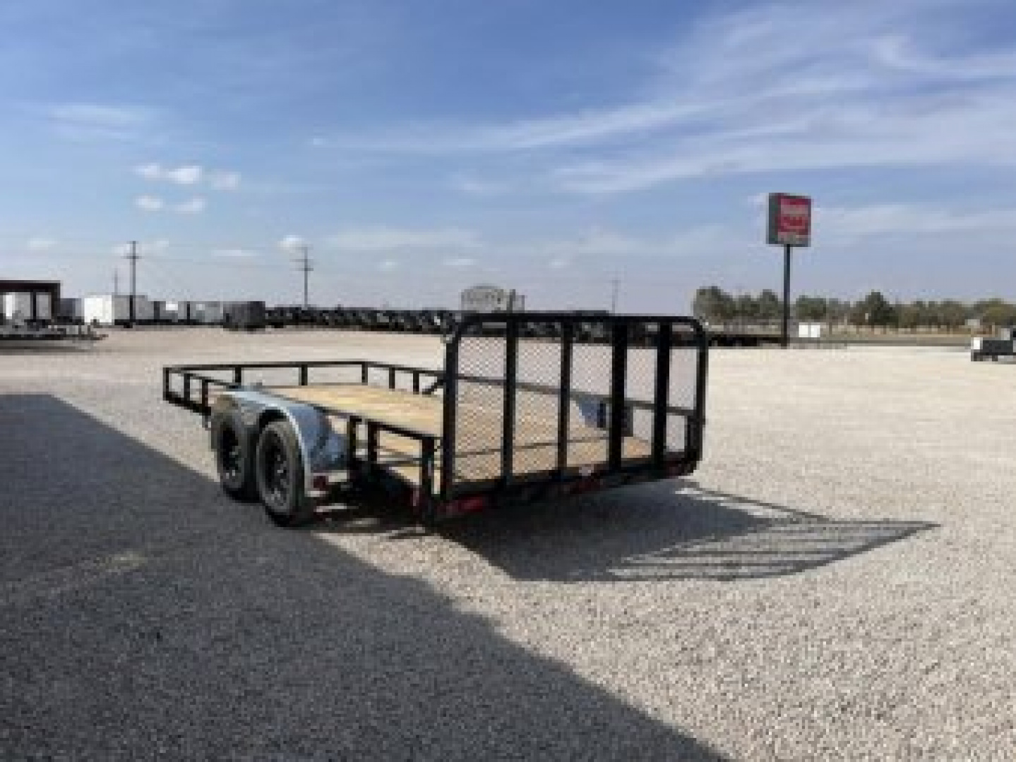 New 2026 PJ 83"x16' Tandem Axle Utility Trailer - UL