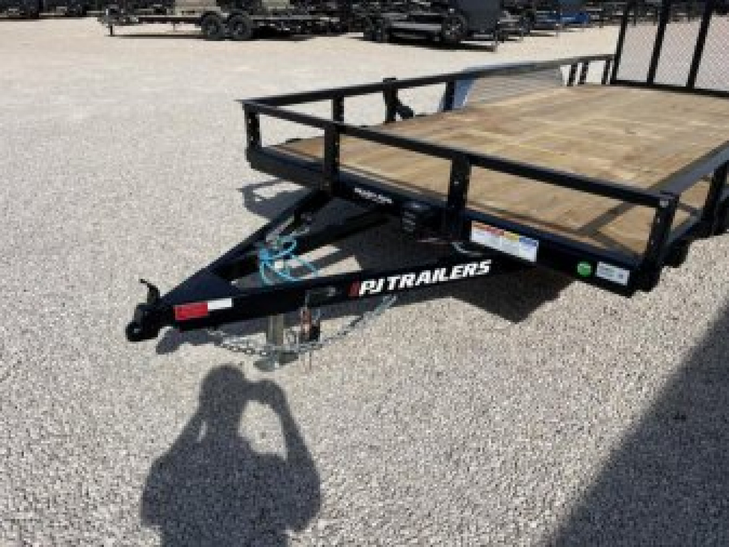 New 2026 PJ 83"x16' Tandem Axle Utility Trailer - UL