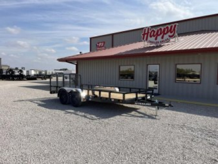 New 2026 PJ 83 x16' Tandem Axle Utility Trailer - UL