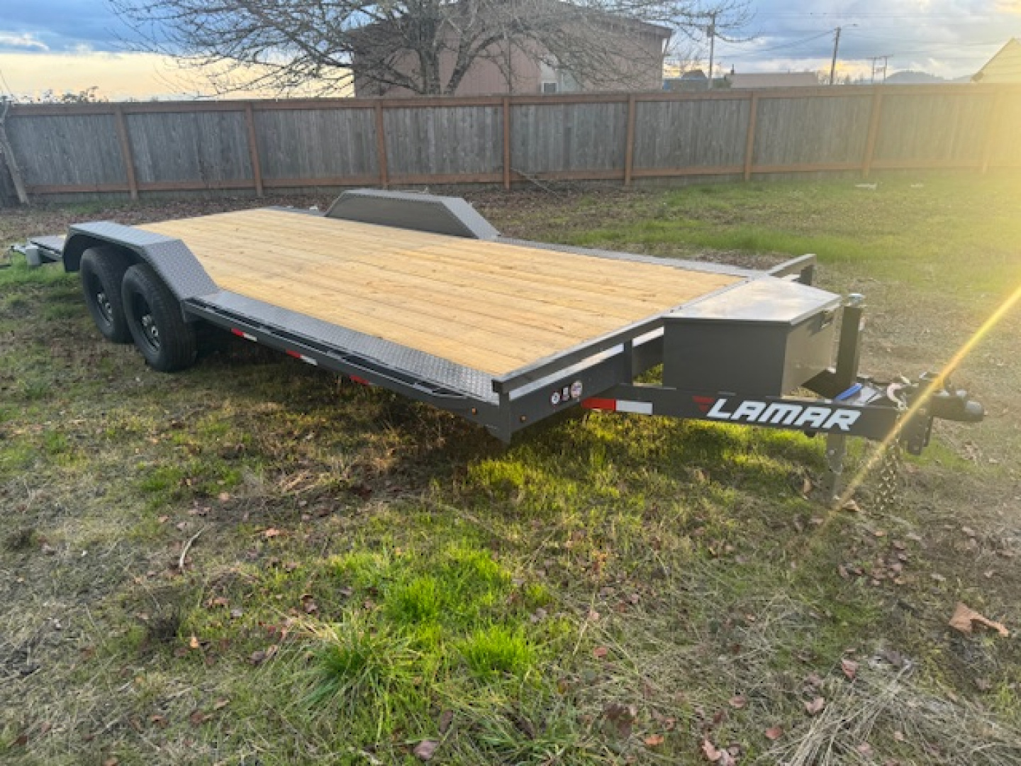 New 2026 LAMAR TRAILERS CC 8.5x20 10K Flatbed Trailer