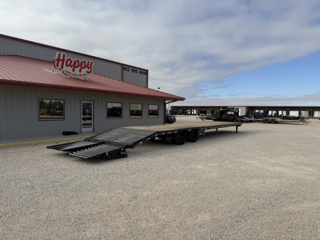 New 2026 PJ 102"x40' GN Low-Pro Air-Ride Flatbed w/ Duals - LD