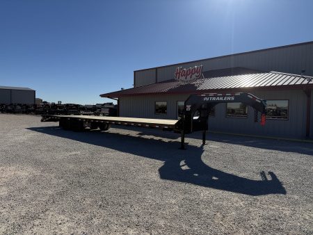 New 2026 PJ 102 x40' GN Low-Pro Air-Ride Flatbed w/ Duals - LD