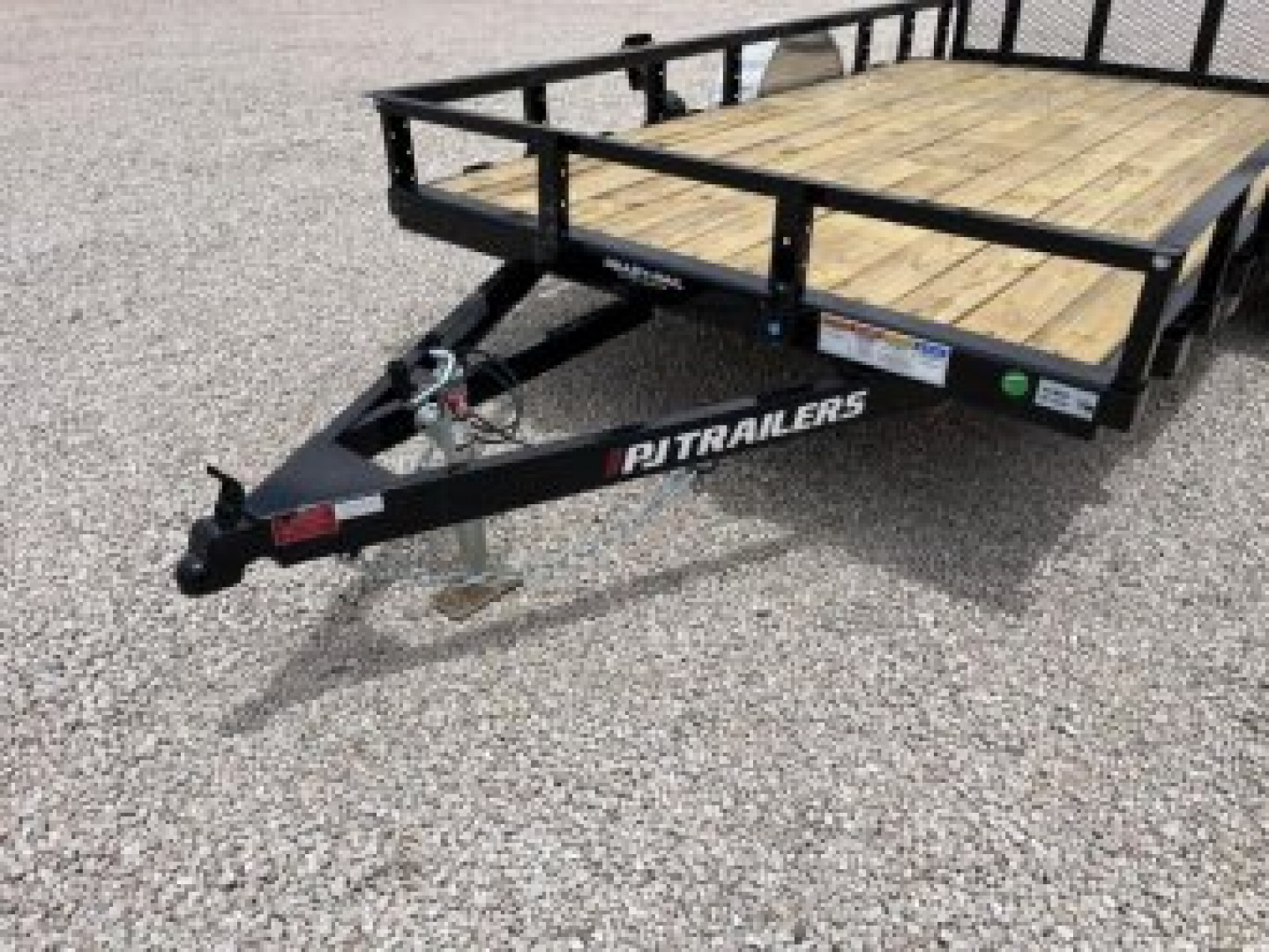New 2026 PJ 77"x12' Single Axle Utility Trailer - U7