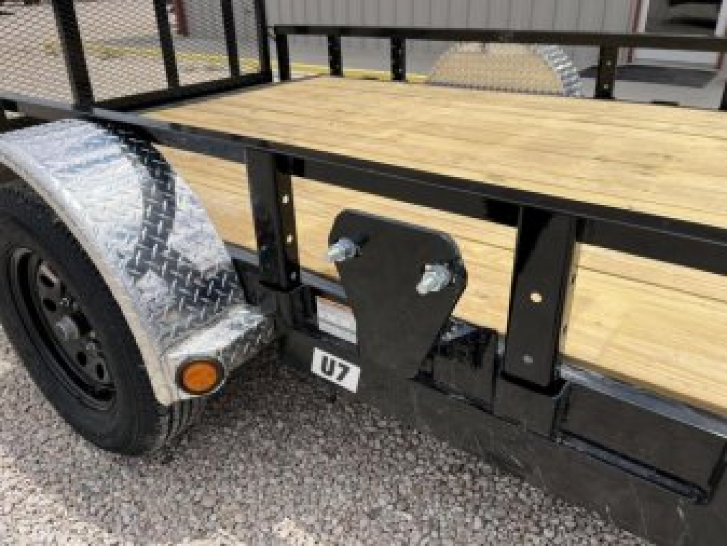 New 2026 PJ 77"x12' Single Axle Utility Trailer - U7