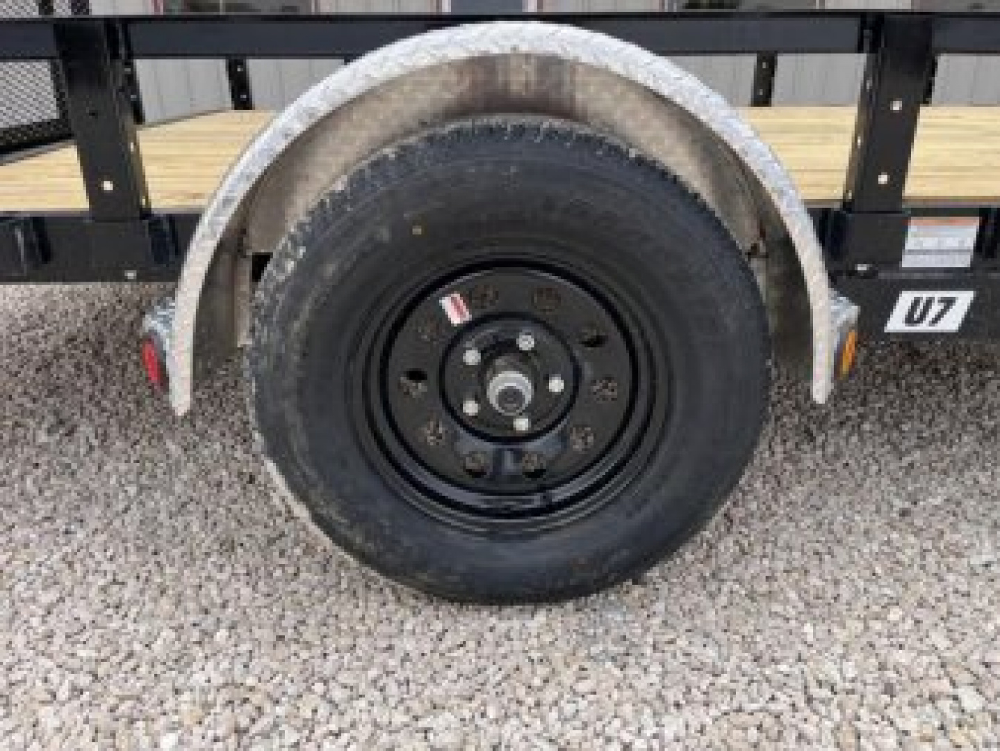 New 2026 PJ 77"x12' Single Axle Utility Trailer - U7