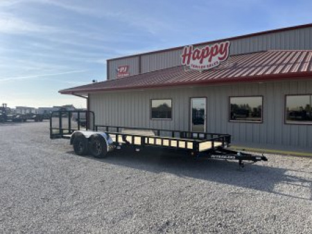 New 2026 PJ 83 x20' Tandem Axle Utility Trailer - UL