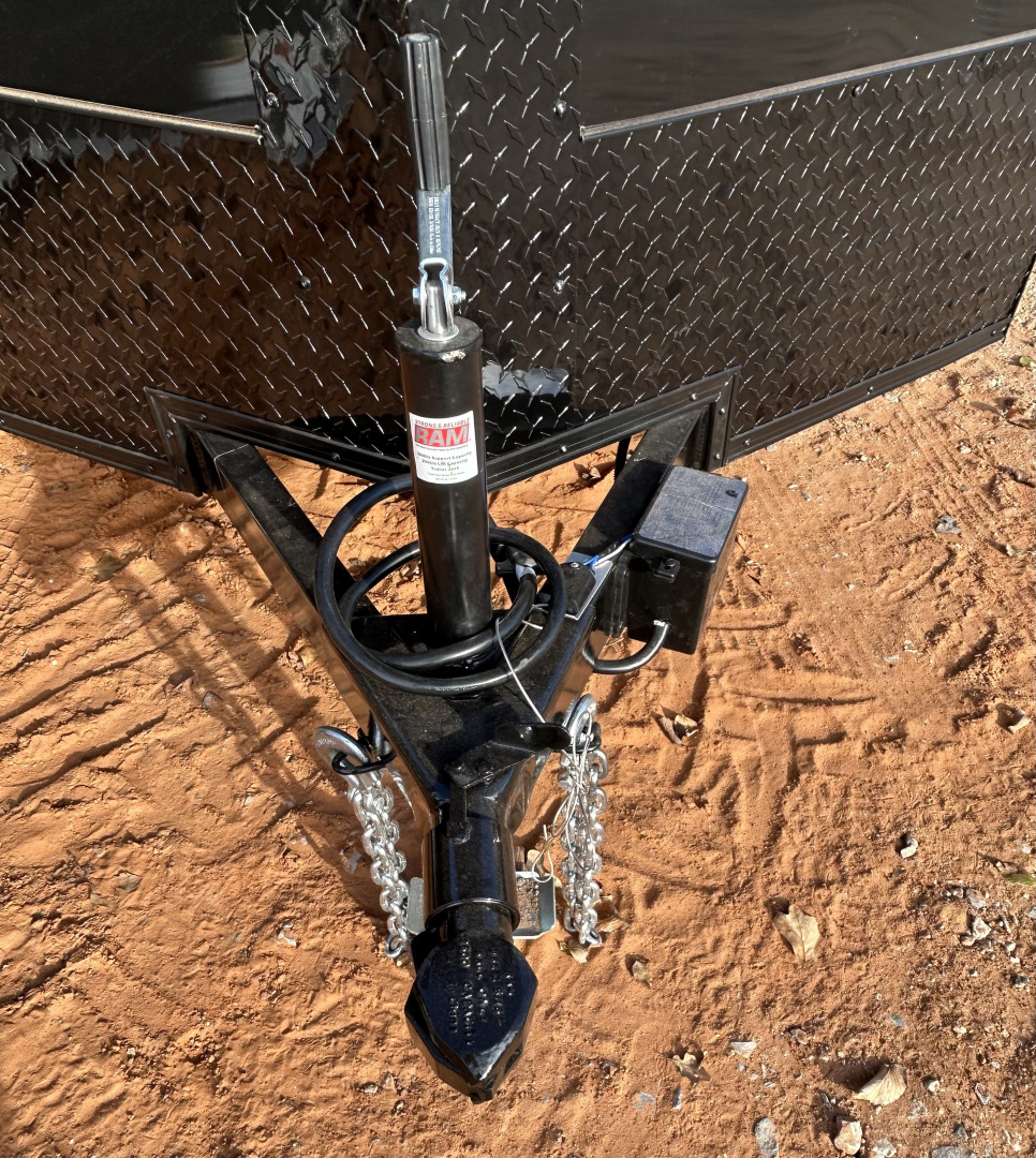 New 2026 Family Trailer 6x12 Tandem Axles Cargo / Enclosed Trailer-Screwless Exterior-Blackout Pkg-Rear Spoiler