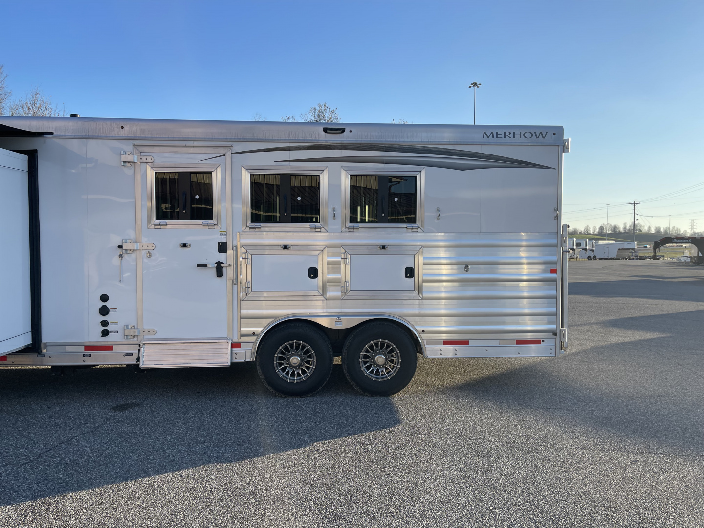 Used 2025 Merhow Trailers SUMMIT 8314 DA Horse Trailer