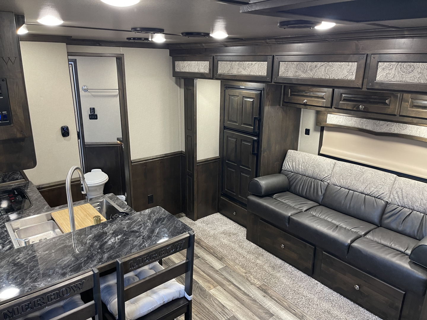 Used 2025 Merhow Trailers SUMMIT 8314 DA Horse Trailer