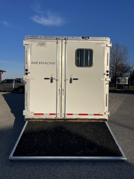 Used 2025 Merhow Trailers SUMMIT 8314 DA Horse Trailer