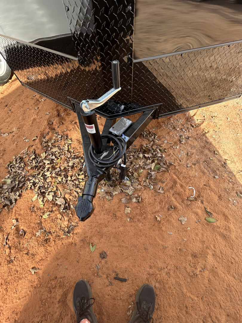 New 2026 Family Trailer 7x14 Tandem Axles Cargo / Enclosed Trailer-Screwless Exterior-Blackout Pkg-Rear Spoiler