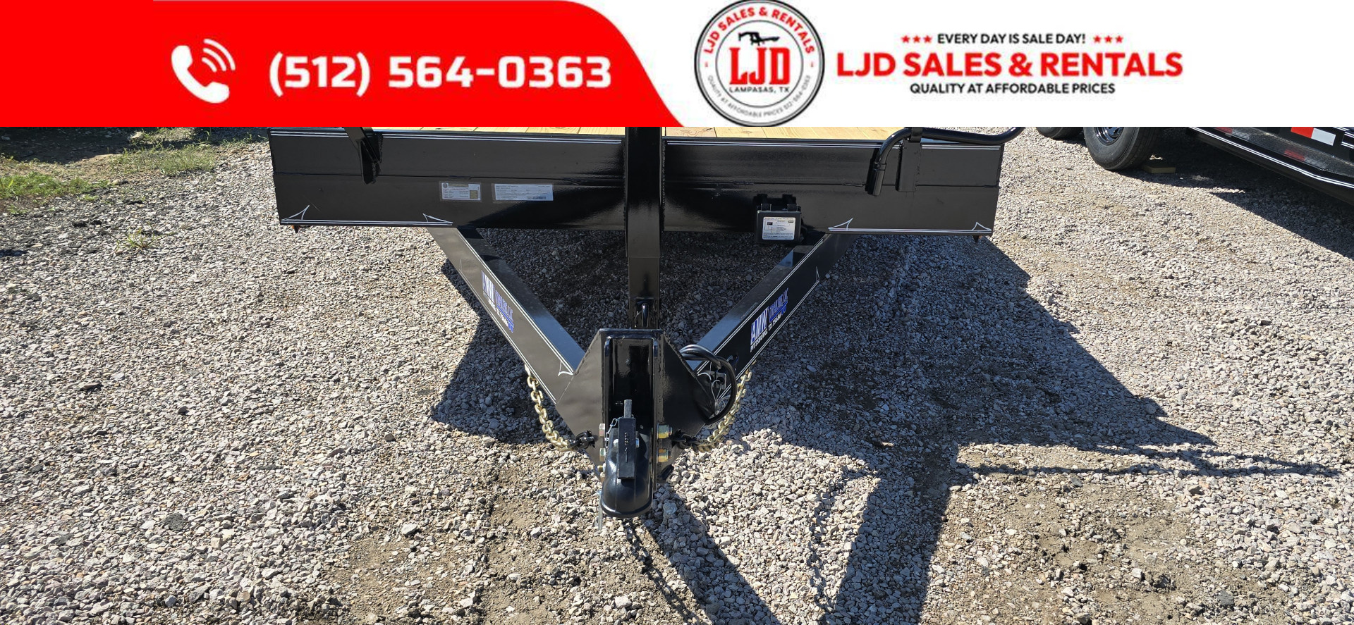 New 2026 AMW - Tilt / Equipment Trailer 22' - Heavy Duty - 14K GVWR