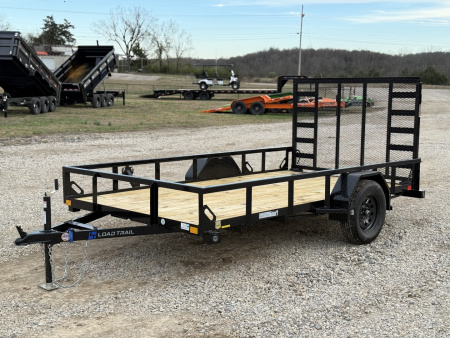 New 2026 Load Trail SE 77X12 4' GATE SINGLE AXLE 3K GVWR Utility Trailer