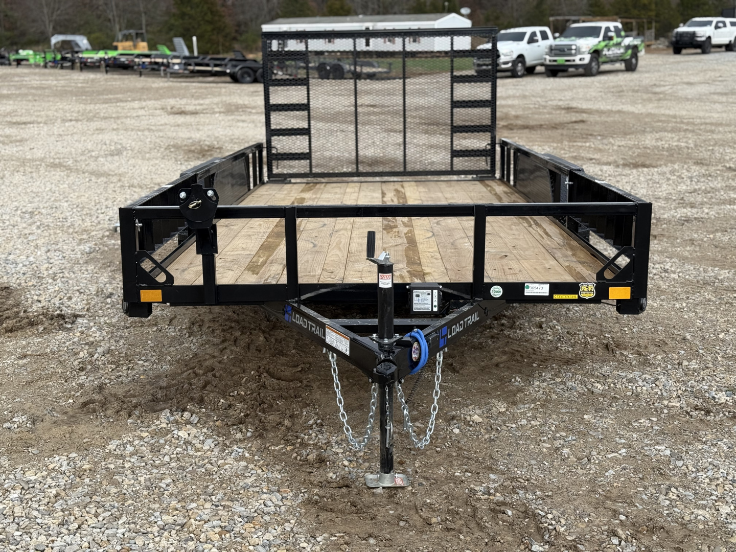 New 2026 Load Trail UE 83X16 TANDEM AXLE UTILITY W/4' GATE 7K GVWR Utility Trailer