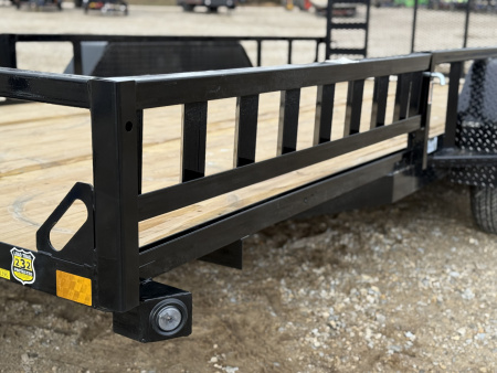 New 2026 Load Trail UE 83X16 TANDEM AXLE UTILITY W/4' GATE 7K GVWR Utility Trailer