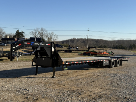 New 2026 Load Trail GL 102X40 Flatbed Trailer 12' HYDRAULIC DOVETAIL/ 12K HYD. DISC BRAKES/ HYD. JACK UPGRADE/ 14PLY TIRES 25.9k GVWR
