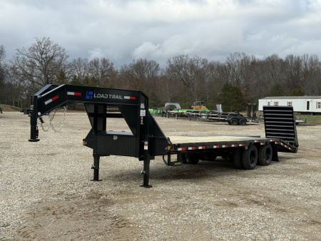 New 2026 Load Trail GP 102X28 W/ MAX RAMPS 24K GVWR Flatbed Trailer