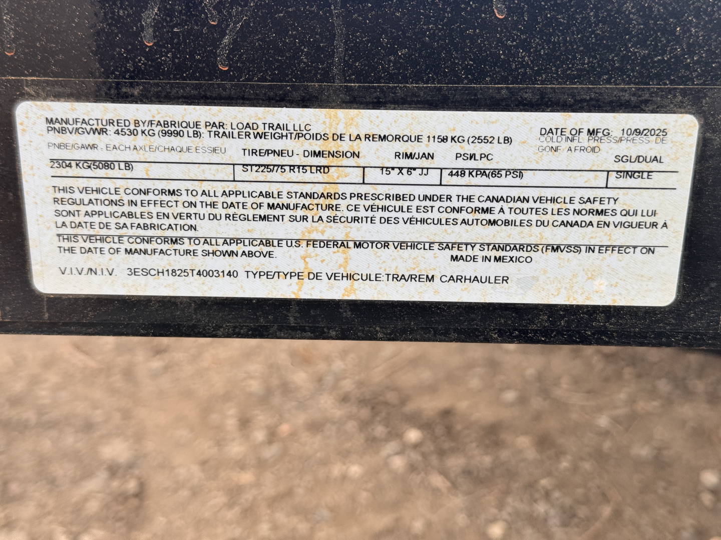 New 2026 Load Trail 7-18 Heavy Duty Car Hauler 10K GVWR