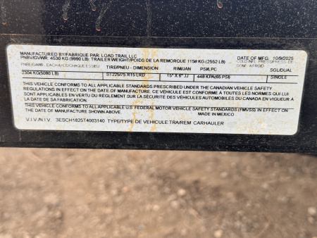 New 2026 Load Trail 7-18 Heavy Duty Car Hauler 10K GVWR