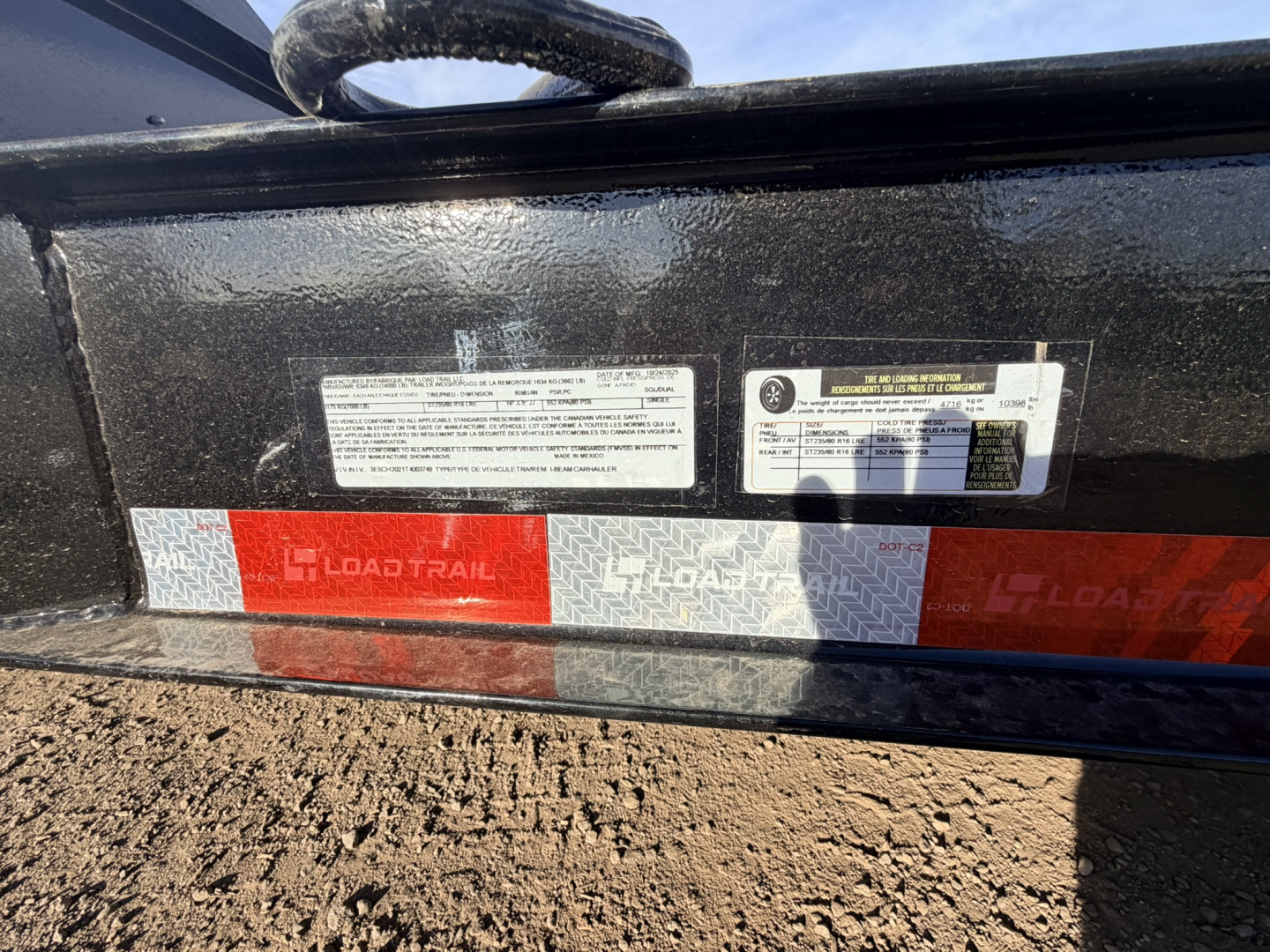 New 2026 Load Trail 7-HD20 I-Beam Equipment Hauler W/ 14ply Tires 14K GVWR