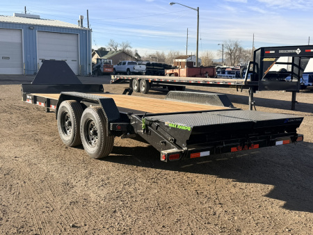 New 2026 Load Trail 7-HD20 I-Beam Equipment Hauler W/ Max Ramps 14ply Tires 14K GVWR