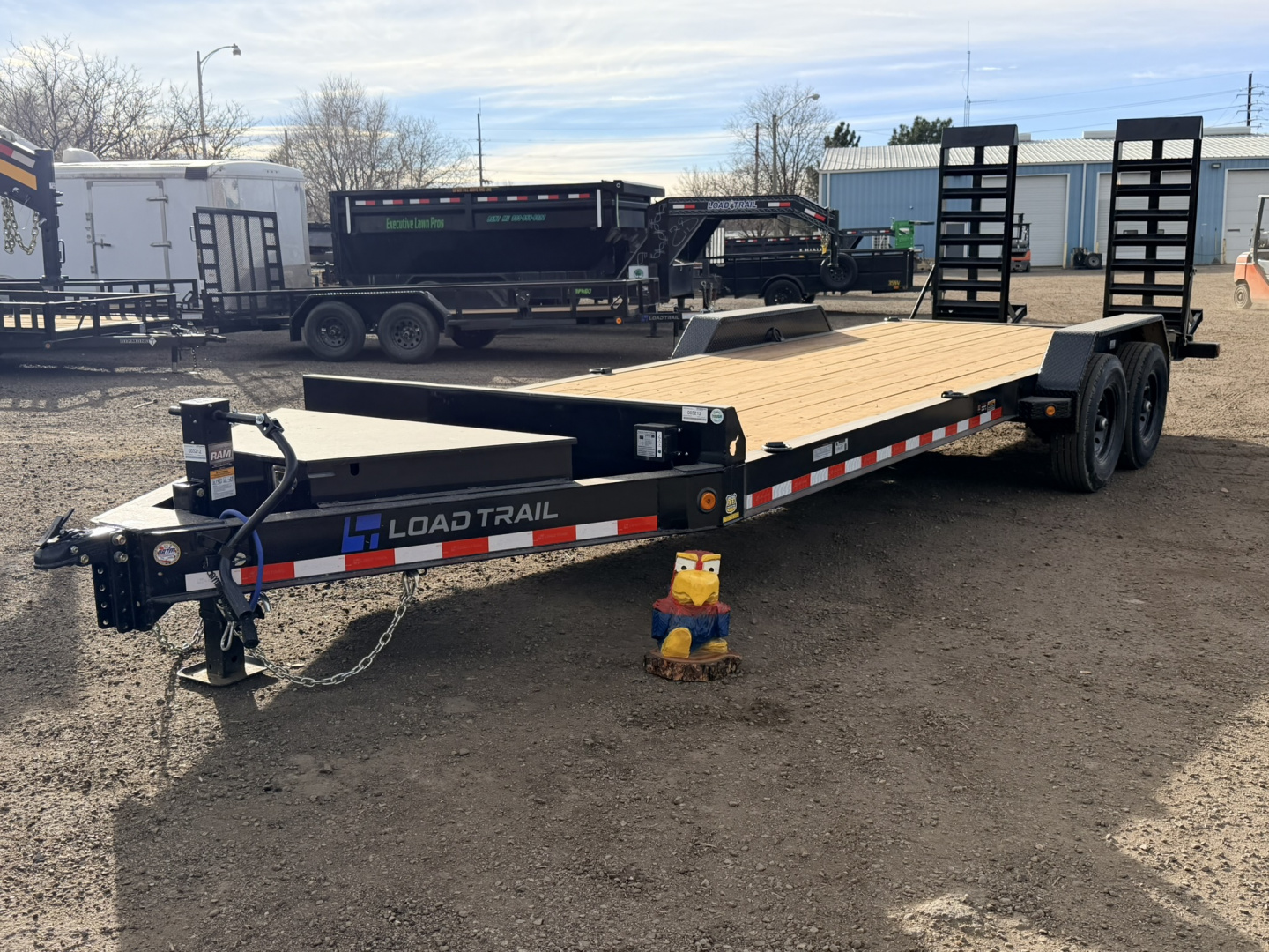 New 2026 Load Trail 7-HD22 I-Beam Equipment Hauler W/ 14ply Tires 14K GVWR